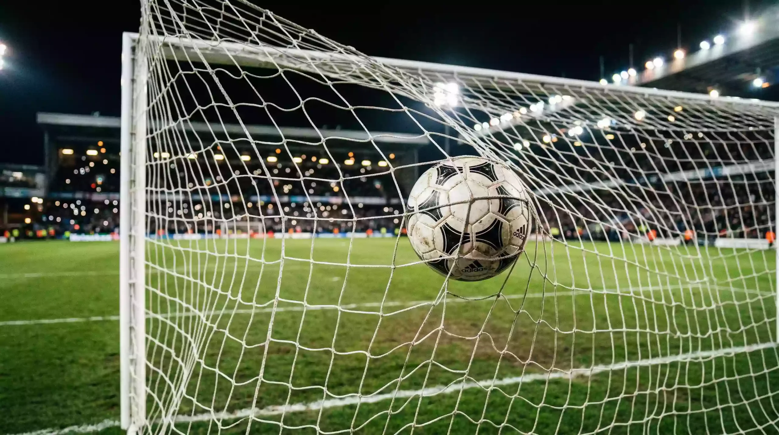 Über/Unter Wetten Strategie – Fußball im Tornetz nach einem Tor